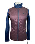 Kingsland 'Skyla' Softshell Jacket in Burgundy/Navy