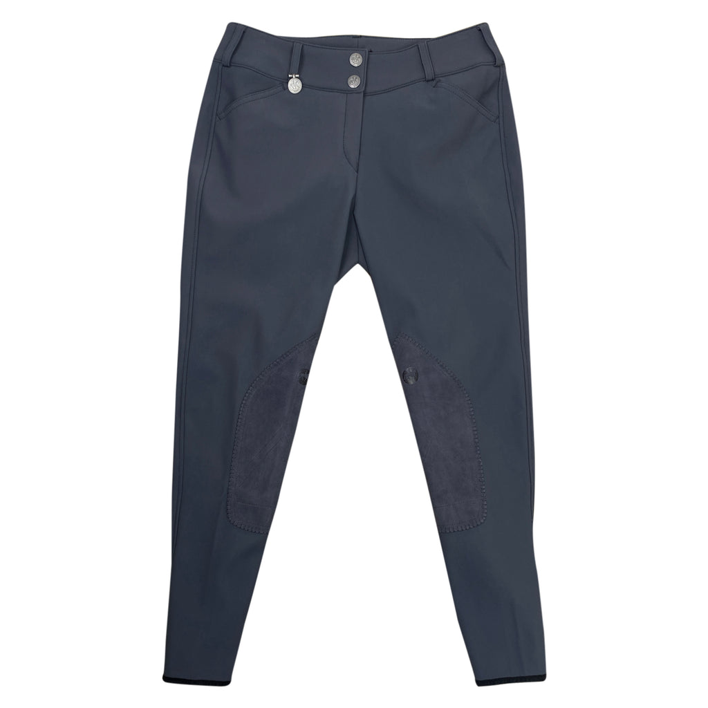Pikeur 'Ciara Summer' Breeches in Grey - Women's EU 44 (US 32)