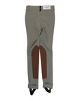 Kerrits 'Crossover' Extended Knee Patch Jods in Tan - Children's XL