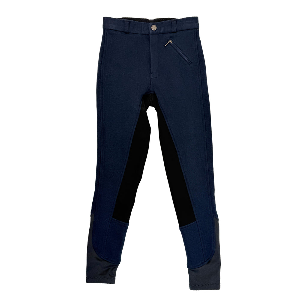 Covalliero Full Seat Breeches in Navy