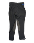 Equilibre Ribbed Knee Patch Breeches in Grey