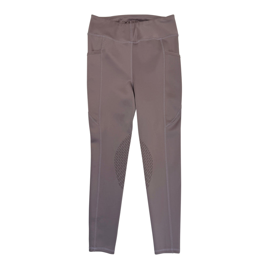 Dover Saddlery Softshell Riding Tights in Pale Lavender