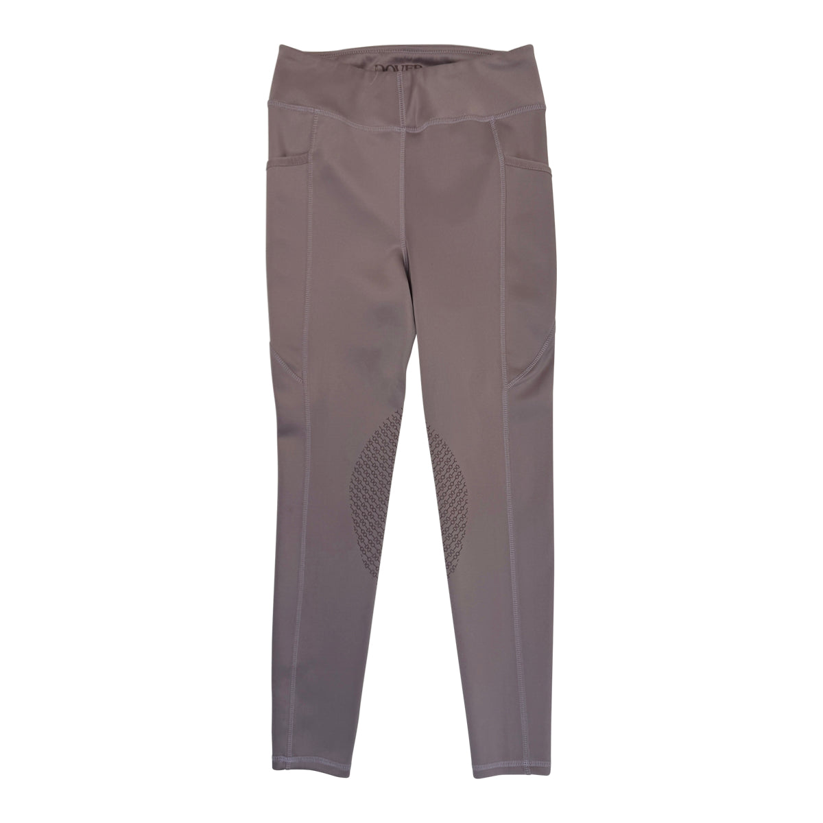 Dover Saddlery Softshell Riding Tights in Pale Lavender