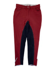 Sarm Hippique 'Rebecca' Full Seat Breeches in Red 