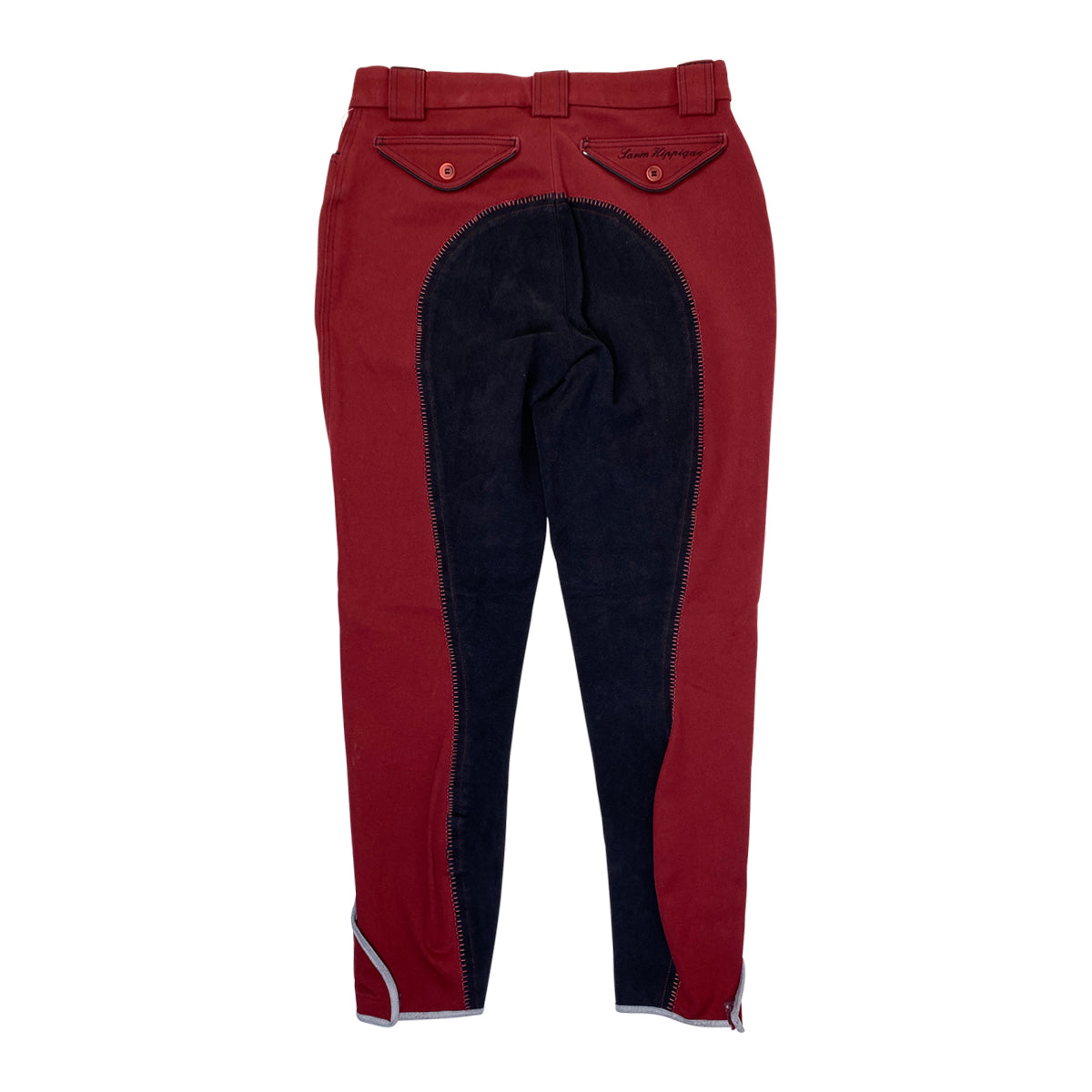 Sarm Hippique &#39;Rebecca&#39; Full Seat Breeches in Red 
