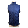 Kastel Denmark Quilted Vest in Navy/Black
