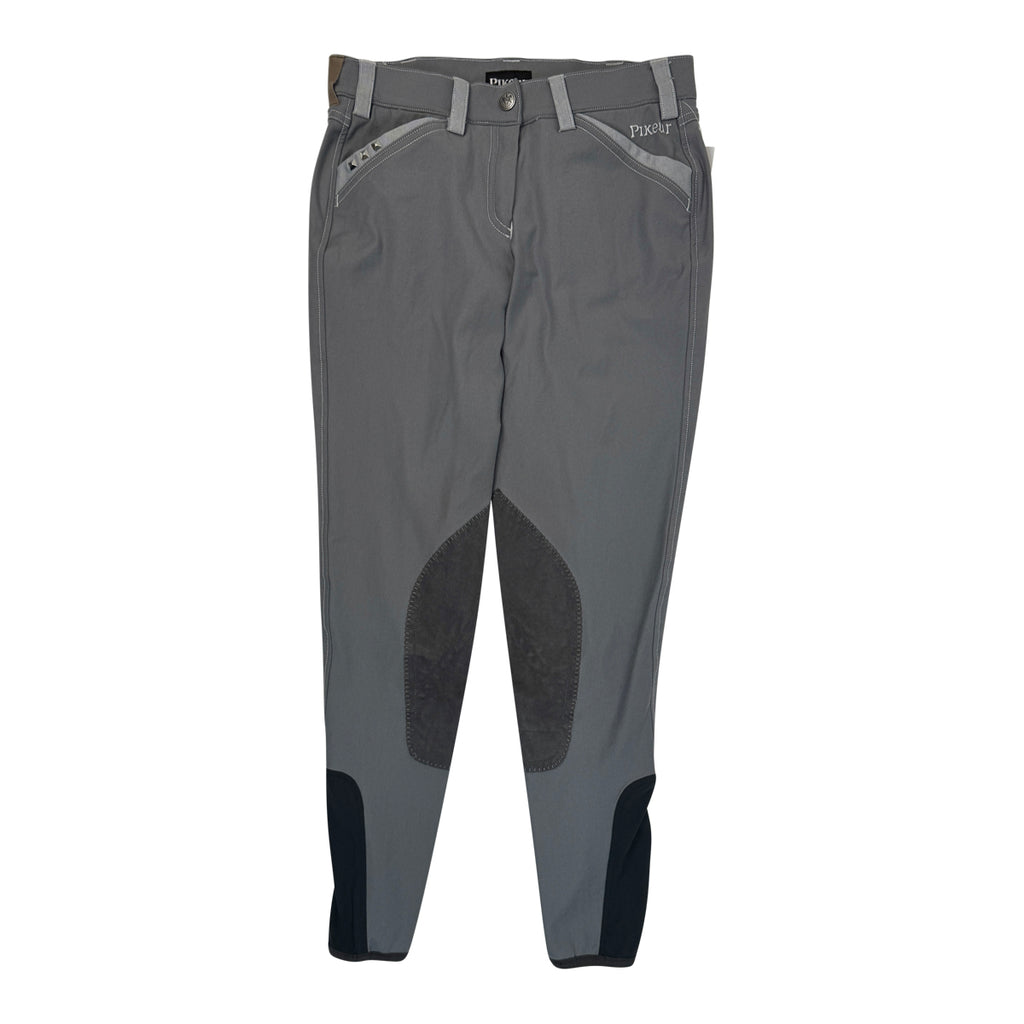 Pikeur Knee Patch Breeches in Grey