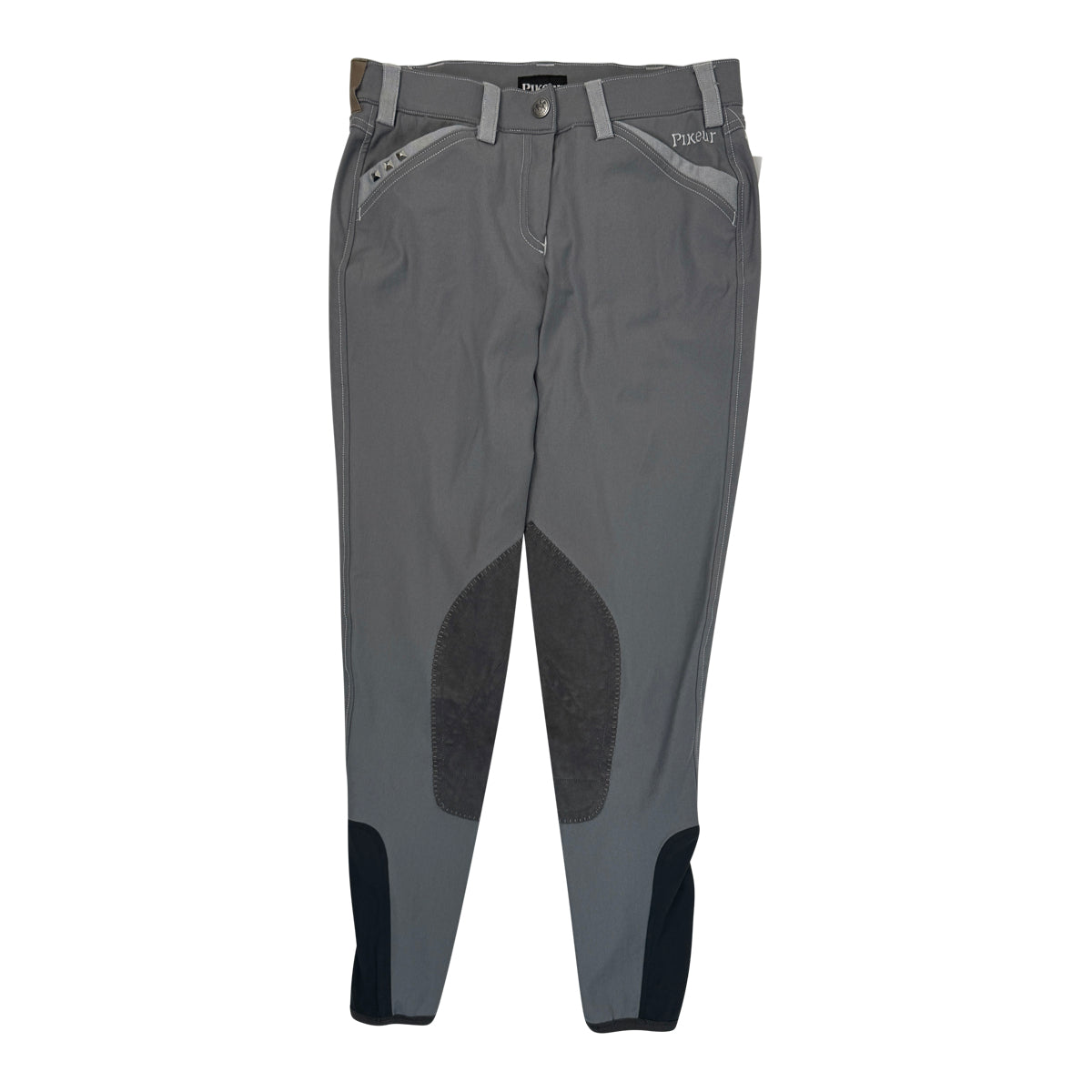 Pikeur Knee Patch Breeches in Grey