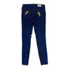 Horze Kids 'Annika' Denim Full Seat Breeches in Dark Wash