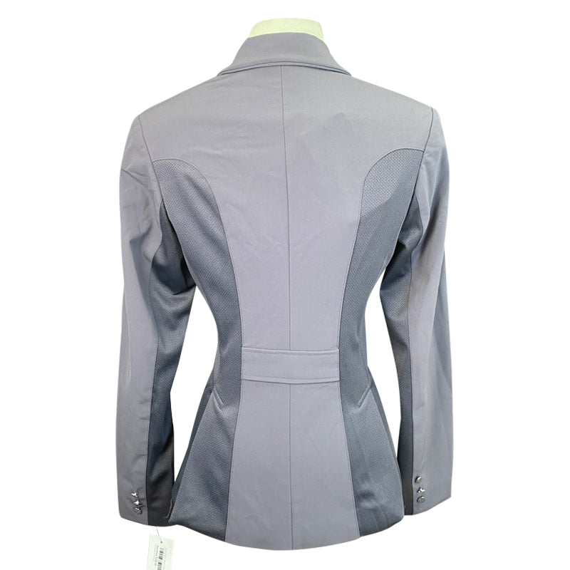 Back of Shires Aubrion &#39;Oxford&#39; Show Jacket in Grey