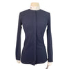 Cavalleria Toscana 'Pleated' Competition Polo in Dark Navy/White