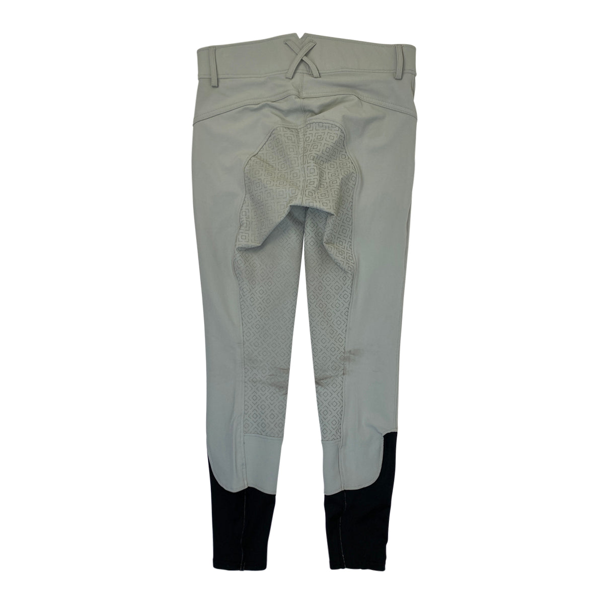 Horze 'Dina' Crystal Detailed Full Seat Breeches in Mint Green