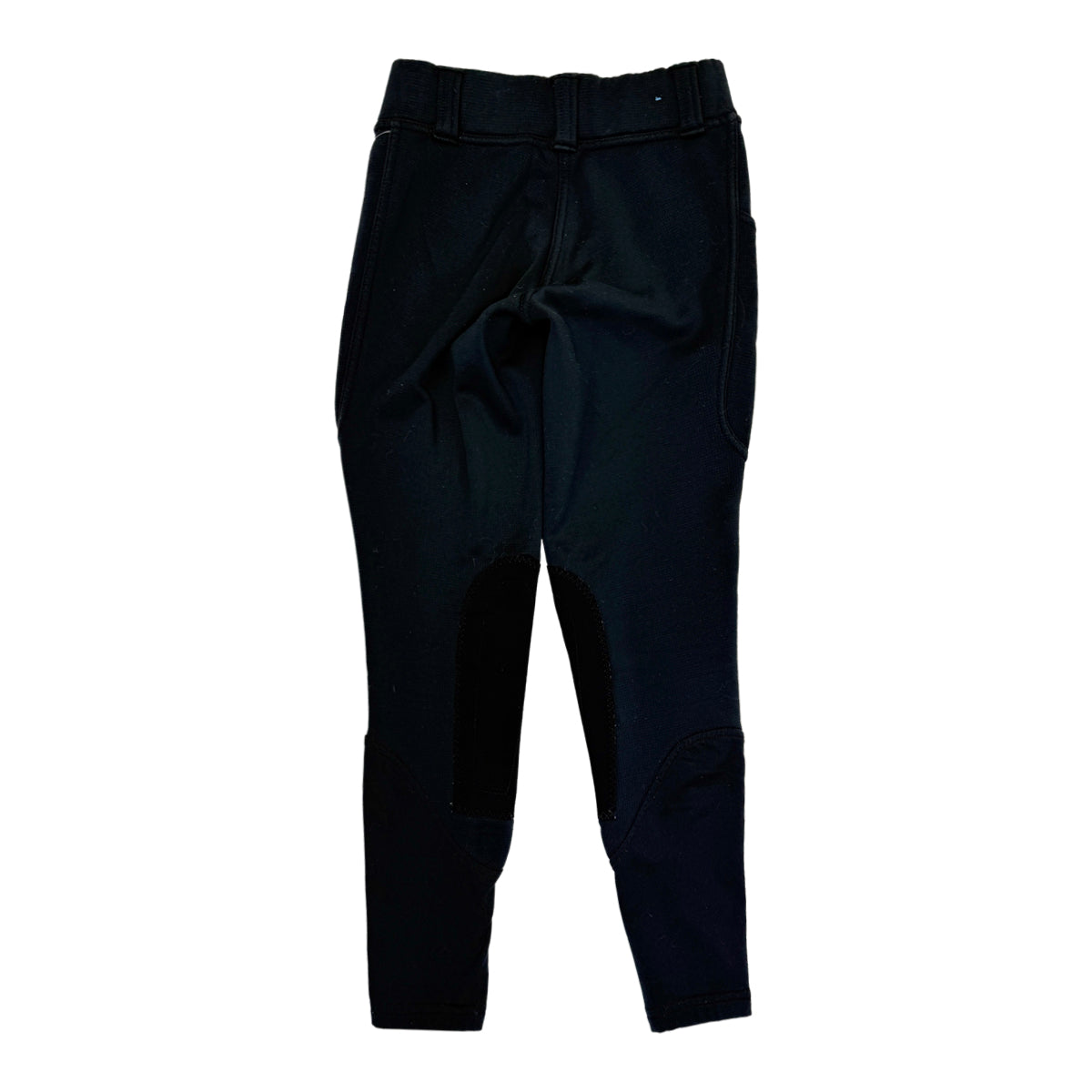 Kerrits Kids Fleece Knee Patch Tights in Black