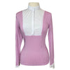 Harcour 'Annie' Show Shirt in Pink/White - Women's Small