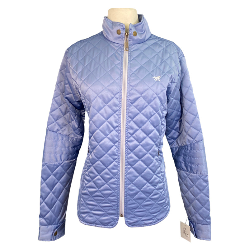 Smartpak Piper Quilted Jacket in Sky Blue