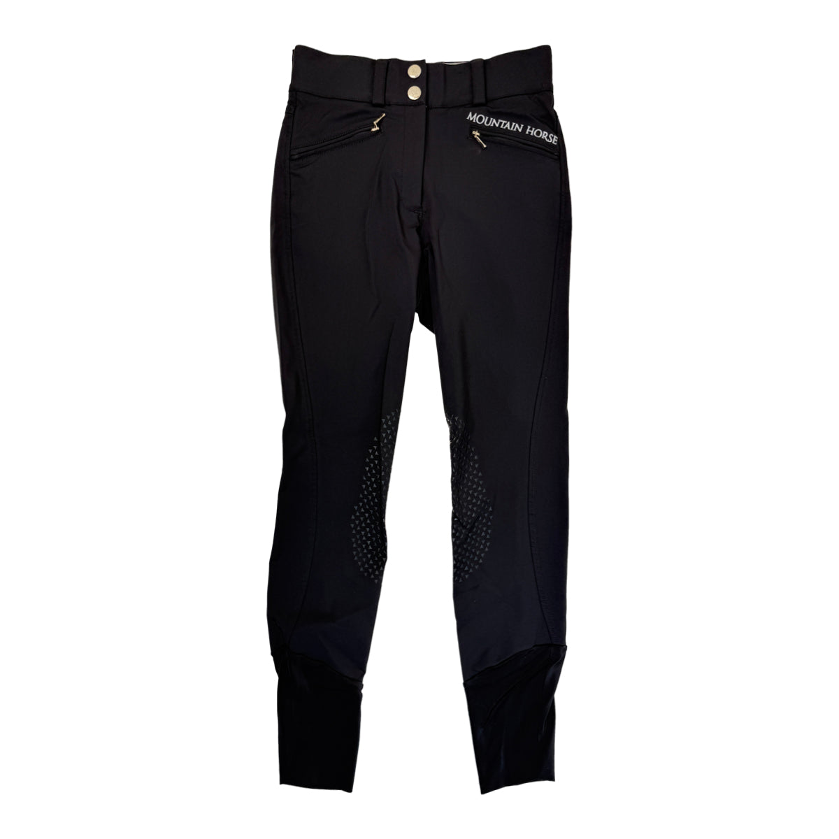 Mountain Horse Diana Knee Patch Breeches in Black