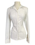 Front of Noble Outfitters 'Madison' Show Shirt in White/Horseshoe Collar