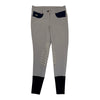 IAGO 'Wellington' Knee Grip Breeches in Tan - Women's IT 42 (US 28)