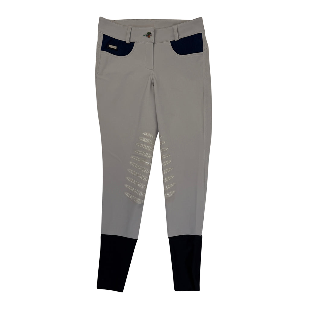 IAGO 'Wellington' Knee Grip Breeches in Tan - Women's IT 42 (US 28)