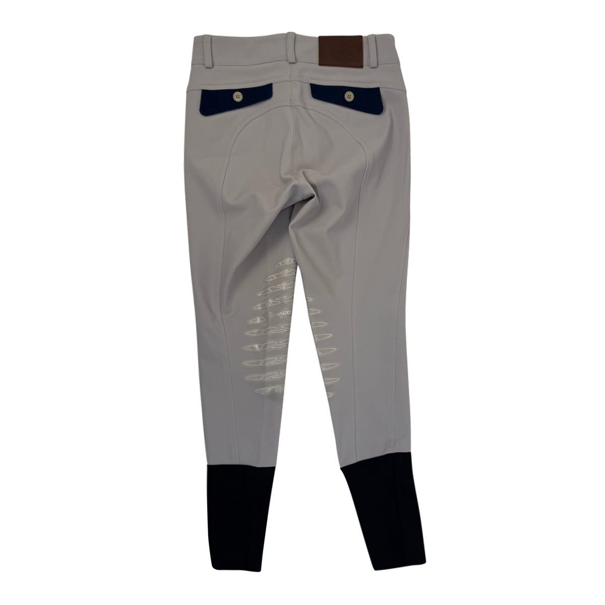 IAGO 'Wellington' Knee Grip Breeches in Tan - Women's IT 42 (US 28)