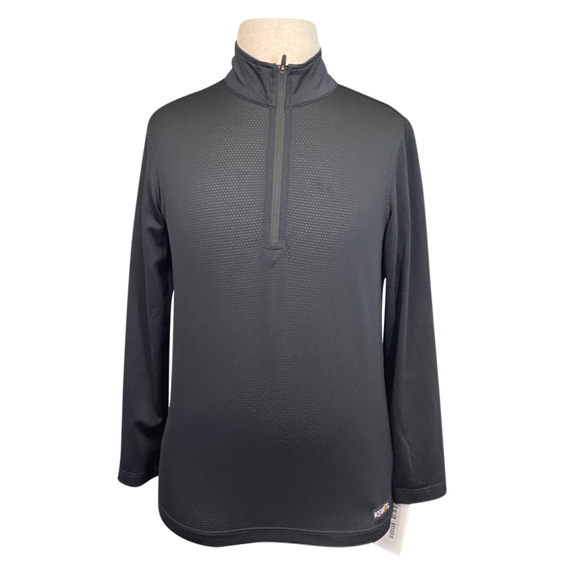 Kerrits 'Ice Fil Lite' Long Sleeve Sun Shirt in Black