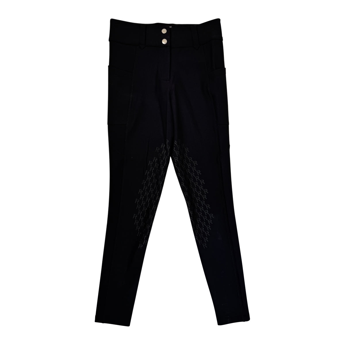 Front view of breeches. 