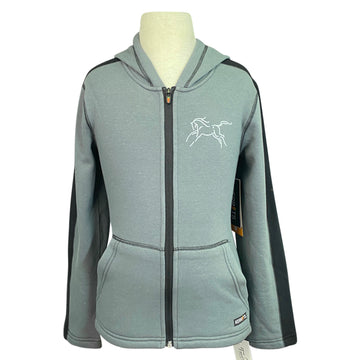 Kerrits 'Horse Sense' Fleece Hoodie in Spruce