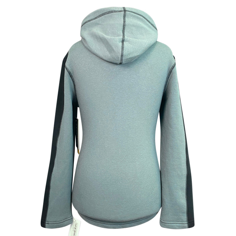 Back of Kerrits 'Horse Sense' Fleece Hoodie in Spruce