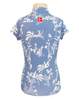 Kastel Cap Sleeve Shirt in Denim Floral - Children's Medium