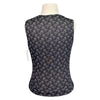 Back of Kerrits IceFil Lite Tank in Black Horses