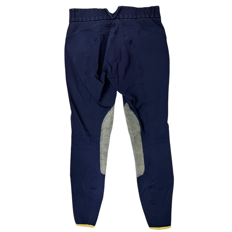 Callidae 'The C Breech' Knee Patch Breeches in Navy