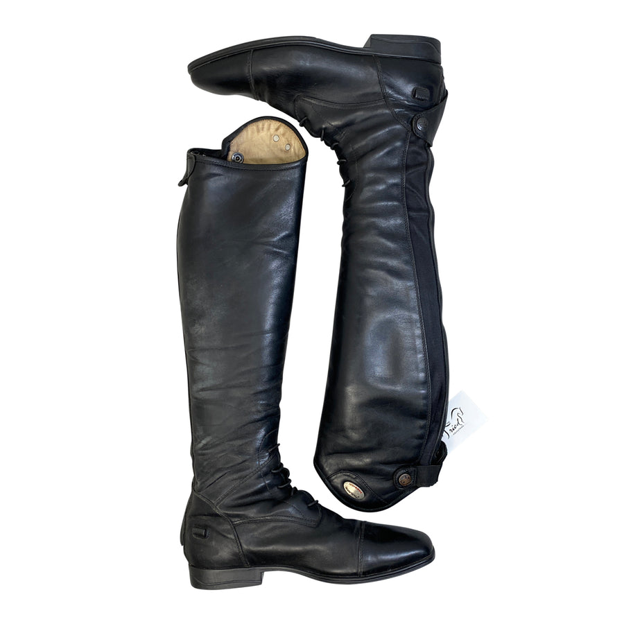 Parlanti Miami Field Boots in Black Women s 40 MH 7.5 Med X Tall