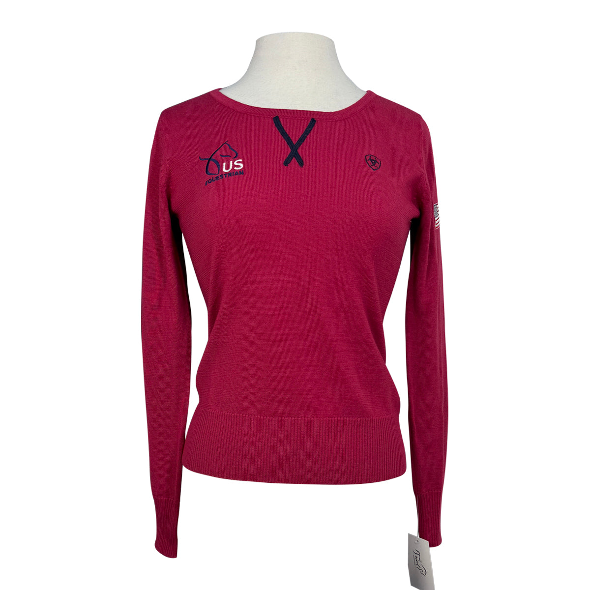 Ariat &#39;Ramiro&#39; US Equestrian Sweater in Pink
