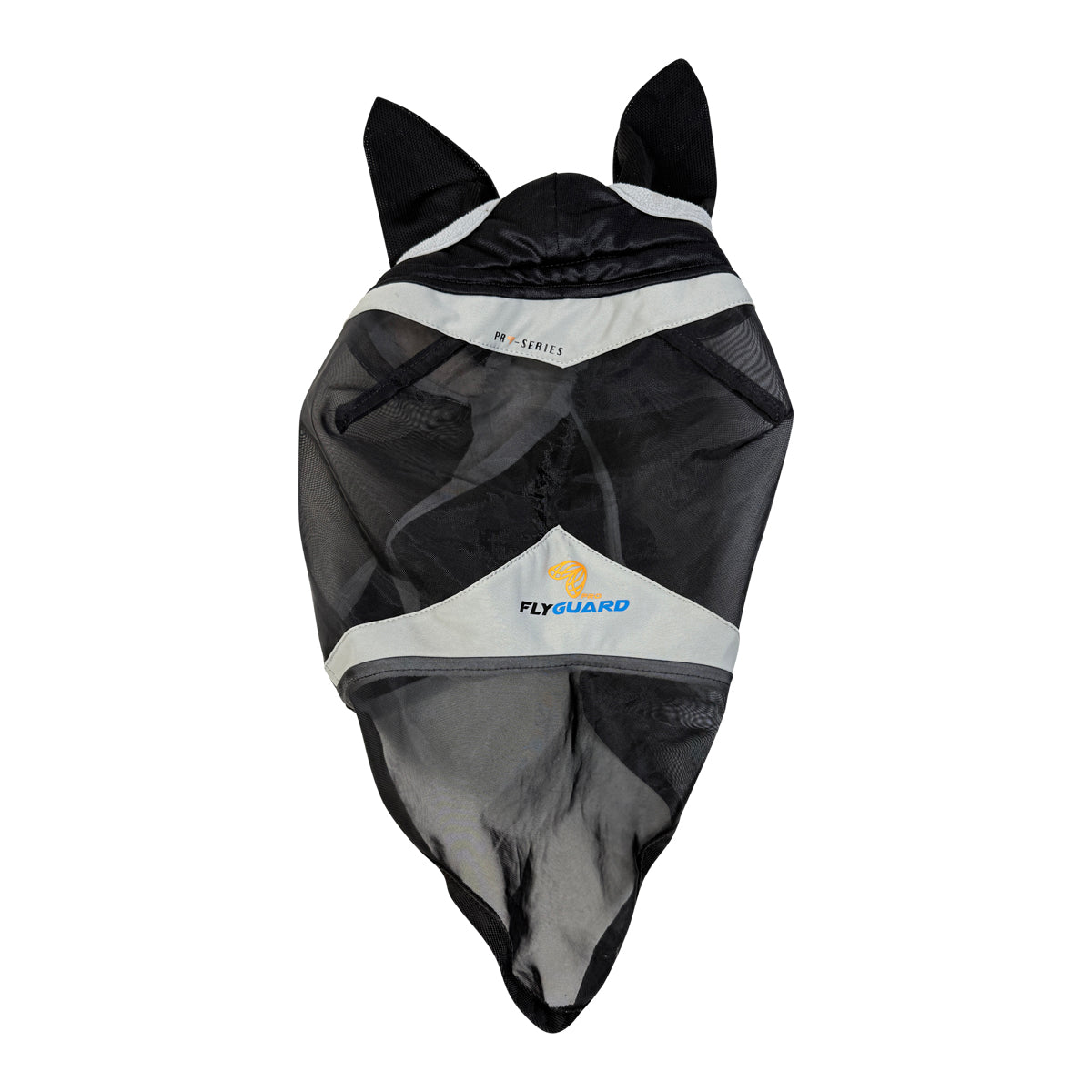 Shires 'Pro Fly Guard' Fly Mask in Black/Grey