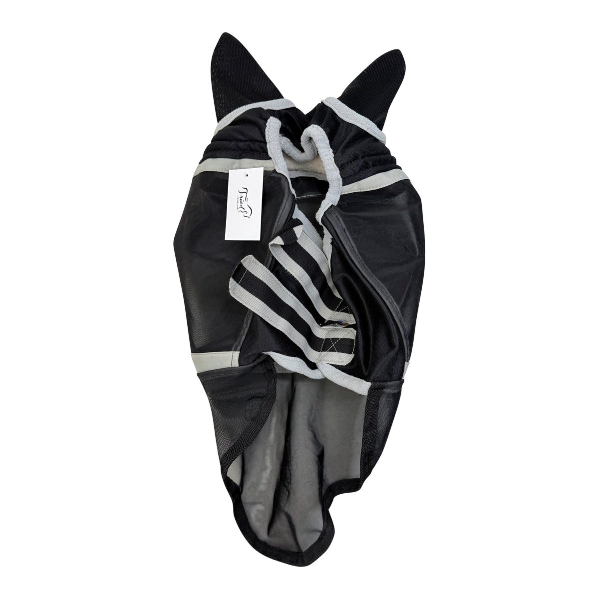 Shires 'Pro Fly Guard' Fly Mask in Black/Grey