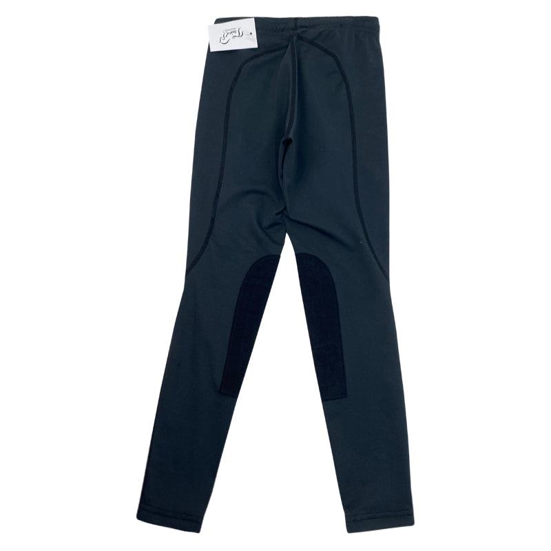Back of Kerrits Knee Patch Performance Tights in Black