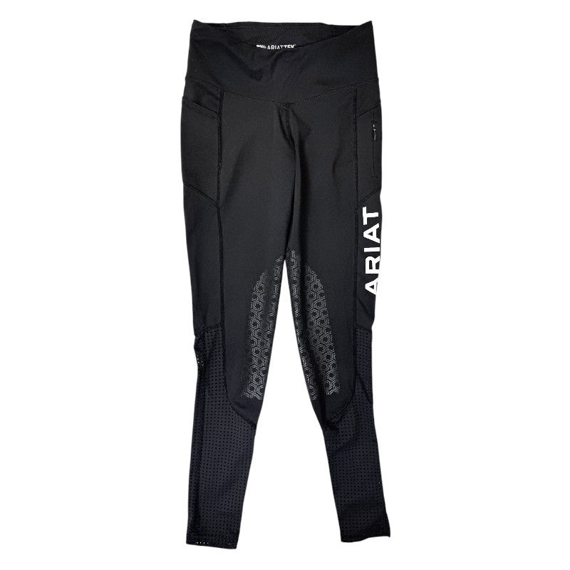 Ariat 'EOS' Knee Patch Tights in Black