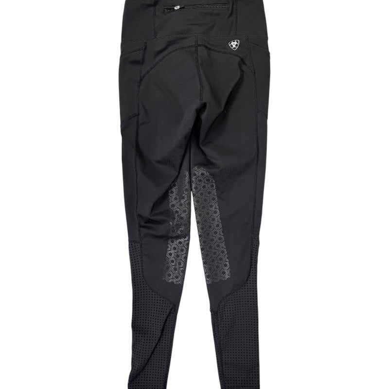 Ariat 'EOS' Knee Patch Tights in Black