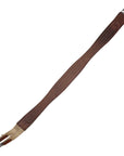 Edgewood Plain Single End Elastic Girth in Cognac
