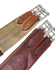 Edgewood Plain Single End Elastic Girth in Cognac