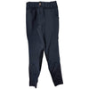 Kerrits Kids Fleece Knee Patch Tights in Black Microcheck