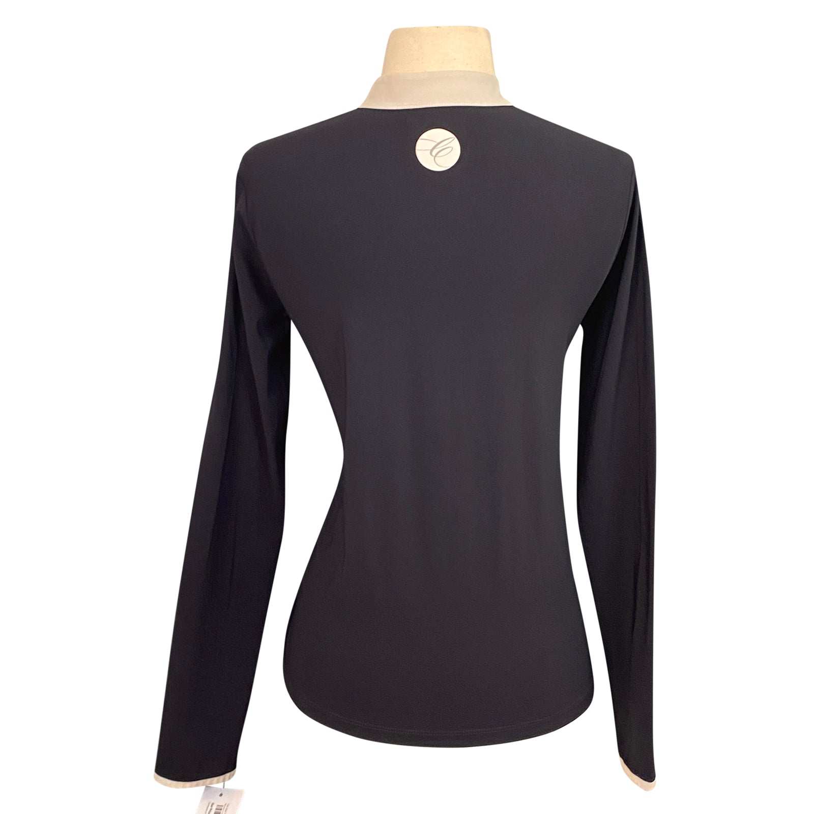 CALLIDAE The Tech Polo in Black/White