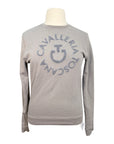Cavalleria Toscana Sweatshirt w/ Sponge Logo in Grey