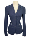 Front of Pikeur 'Klea' Hunter Show Jacket in Navy - Women's 8