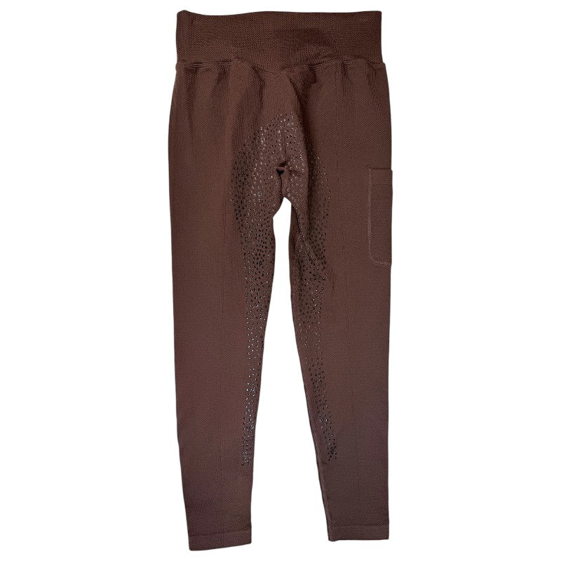 Pomme 'Ines' Riding Leggings in Chocolate