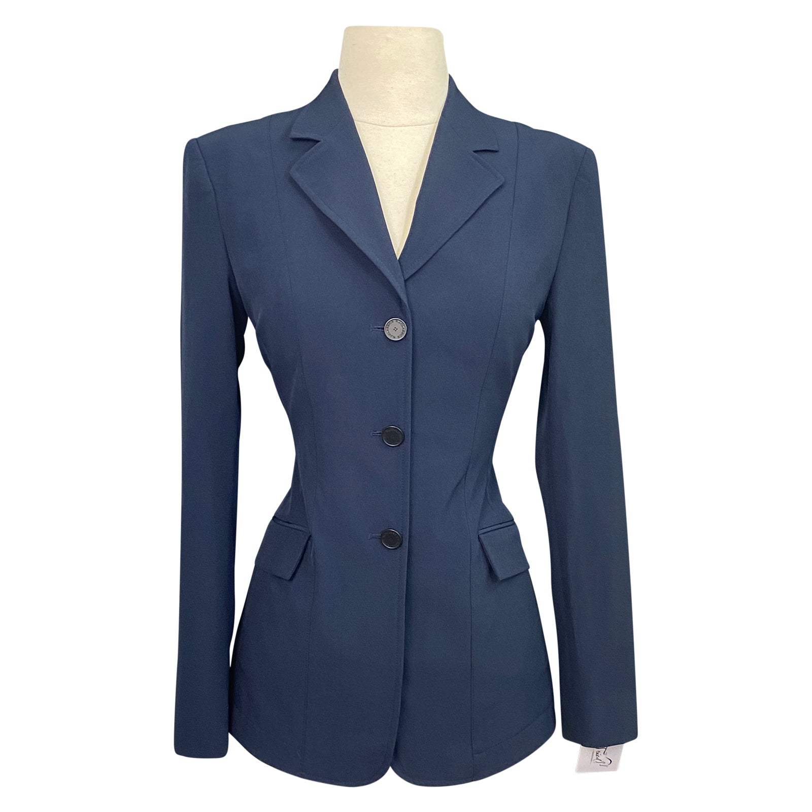 RJ Classics 'Skylar 37.5' Grey Label Show Coat in Navy