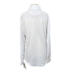 Ovation Ellie Tech Show Shirt in White/Leafs