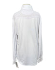 Ovation Ellie Tech Show Shirt in White/Leafs