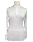 Front of Bit & Bloom 'Vivian' Top in White - Women's Medium