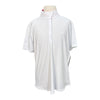 Ovation 'Ellie III' Show Shirt in White/Pink Horses